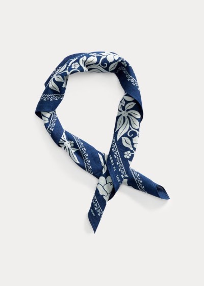 Ralph Lauren Print Cotton Bandana Dame Danmark (AITCM8709)